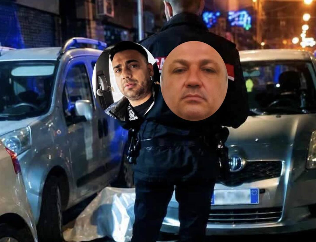 nella foto la vittima Luigi Mocerino e l'assassino Salvatore Puzio